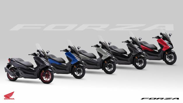 Νέα χρώματα για τα 24YM ADV350, Forza 125 και Forza 350 